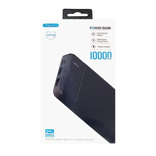 پاور بانک وریتی10000مدل-PP136