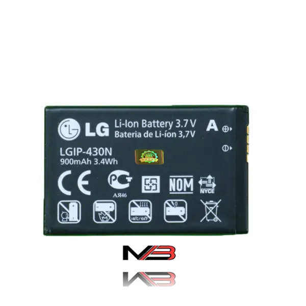 باتری گوشی ال جی مدل 430N مناسب برای گوشی ال جی Cookie Lite LG Cookie Lite 430N battery - 3