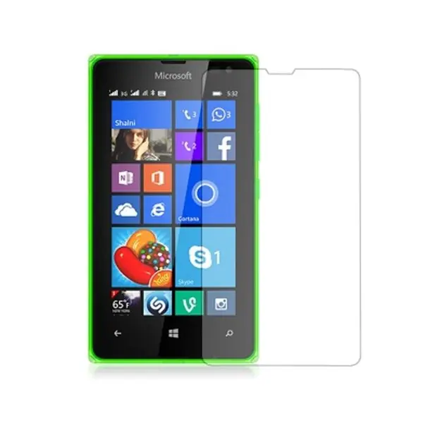 محافظ صفحه نمایش شیشه ای تمپرد مناسب برای گوشی موبایل مایکروسافت لومیا 532 Tempered Glass Screen Protector For Microsoft Lumia 532 - 5