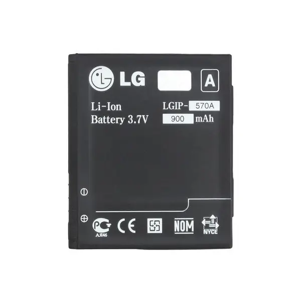 باتری گوشی ال جی مدل 570A مناسب برای گوشی ال جی KP500 Cookie 570A battery for LG KP500 Cookie - 5