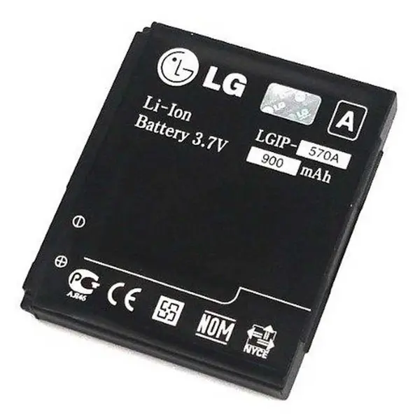 باتری گوشی ال جی مدل 570A مناسب برای گوشی ال جی KP500 Cookie 570A battery for LG KP500 Cookie - 3
