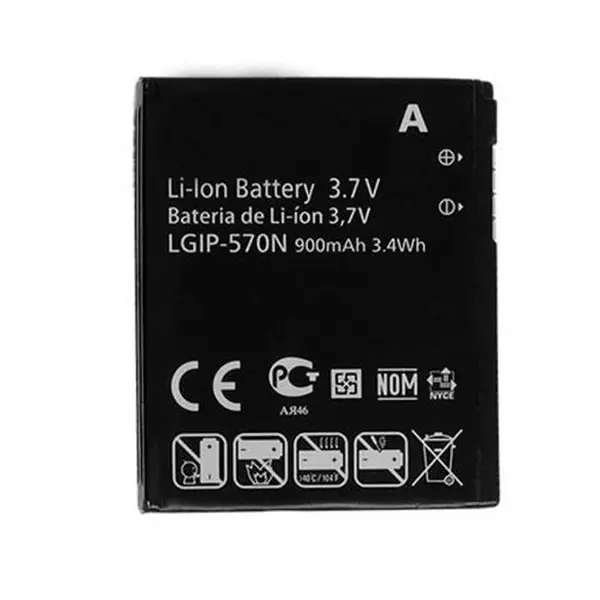 باتری گوشی ال جی مدل 570N مناسب برای گوشی ال جی Shine II GD710 570N battery for LG Shine II GD710 - 2