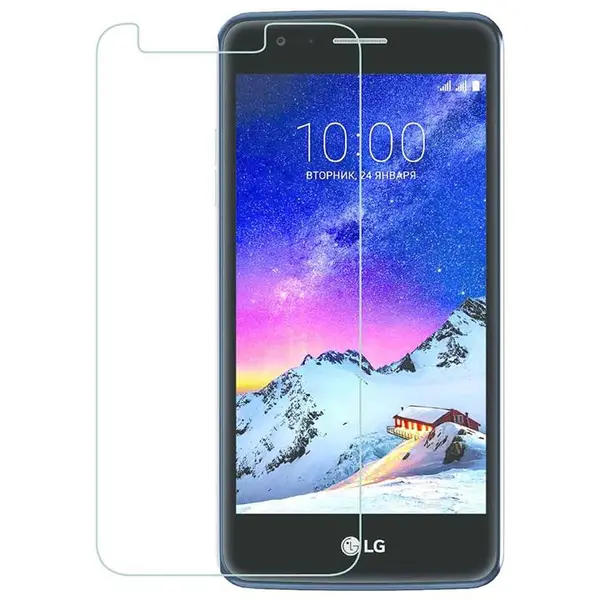 محافظ صفحه نمایش شیشه ای 9H مناسب برای گوشی موبایل ال جی K8 2017 9H Glass Screen Protector For LG K8 2017 - 5