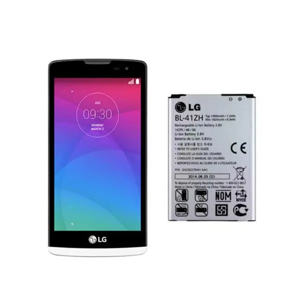 باتری موبایل ال جی مدل BL-41ZH با ظرفیت 1900mAh مناسب برای گوشی موبایل ال جی Leon LG BL-41ZH 1900mAh Mobile Phone Battery For LG Leon - 3