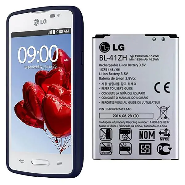 باتری گوشی ال جی مدل BL-41ZH مناسب برای گوشی ال جی Leon BL-41ZH battery for lg Leon - 4