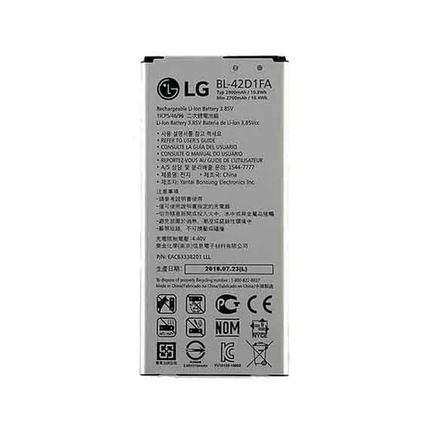 باتری گوشی ال جی مدل BL-42D1FA مناسب برای گوشی ال جی X5 BL-42D1FA battery for lg X5 - 5