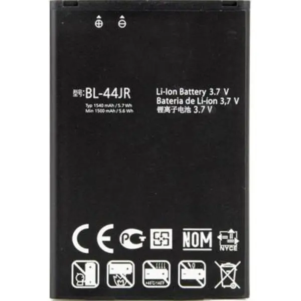 باتری موبایل ال جی مدل BL-44JR با ظرفیت 1540mAh مناسب برای گوشی موبایل ال جی D160 L40 LG BL-44JR 1540mAh Battery For LG D160 L40 - 2