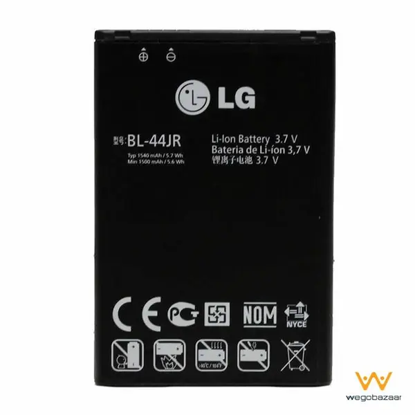 باتری موبایل ال جی مدل BL-44JR با ظرفیت 1540mAh مناسب برای گوشی موبایل ال جی D160 L40 LG BL-44JR 1540mAh Battery For LG D160 L40 - 4