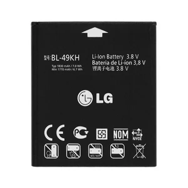 باتری گوشی ال جی مدل BL-49KH مناسب برای گوشی ال جی Optimus LTE LG Optimus LTE BL-49KH battery