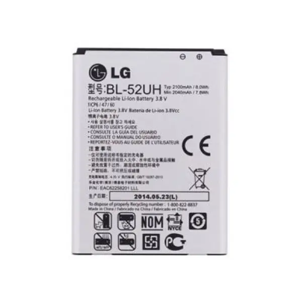 باتری موبایل ال جی مدل BL-52UH با ظرفیت 2100mAh مناسب برای گوشی موبایل ال جی L70 LG BL-52UH 2100mAh Mobile Phone Battery For LG L70 - 3