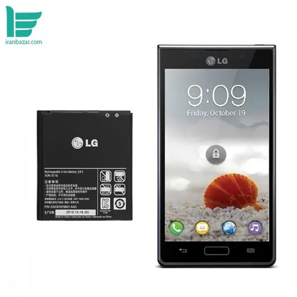باتری موبایل ال جی مدل BL-53 QH - ظرفیت 2150 میلی آمپر مناسب گوشی موبایل LG P760 Optimus L9 - 5