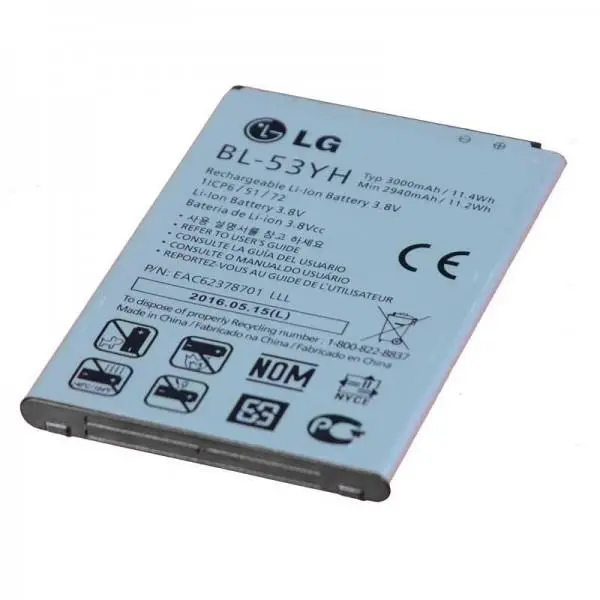 باتری موبایل ال جی مدل BL-54SH - ظرفیت 2540 میلی آمپر مناسب گوشی موبایل LG G3-Beat - 4
