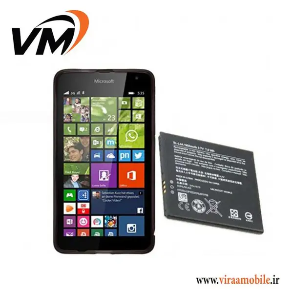 باتری مایکروسافت مدل BL-L4A مناسب برای مایکروسافت لومیا 535 Microsoft BL-L4A Battery For Lumia 535 - 5