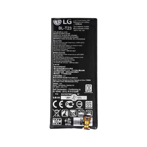 باتری موبایل ال جی مدل BL-T23 با ظرفیت 2520mAh مناسب برای گوشی موبایل ال جی X Cam LG BL-T23 2520mAh Mobile Phone Battery For LG X Cam - 5