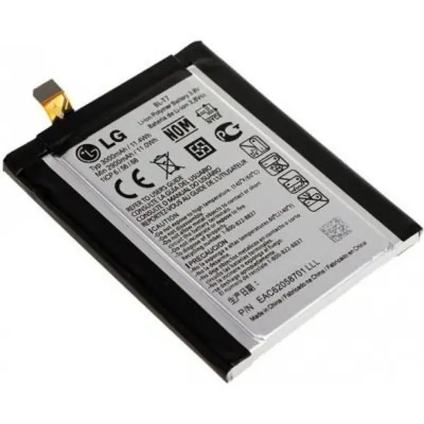 باتری موبایل ال جی مدل BL-T7 با ظرفیت 3000mAh مناسب برای گوشی ال جی G2 LG BL-T7 3000mAh Battery For LG G2