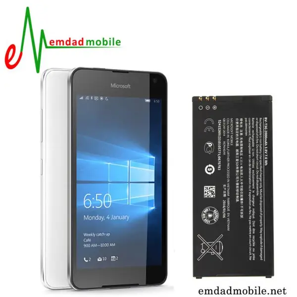 باتری موبایل مایکروسافت مدل BV-T3G با ظرفیت 2000mAh مناسب برای گوشی موبایل مایکروسافت Lumia 650 Microsoft BV-L4A 2200 mAh Mobile Phone Battery For Microsoft Lumia 650 - 4