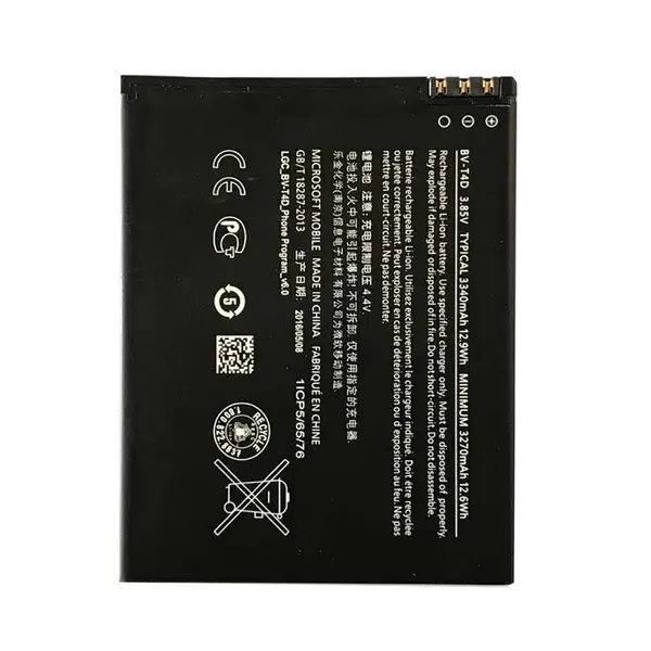 باتری مایکروسافت مدل BV-T4D مناسب برای گوشی موبایل مایکروسافت Lumia 950XL Microsoft BV-T4D Battery For Microsoft Lumia 950XL - 5