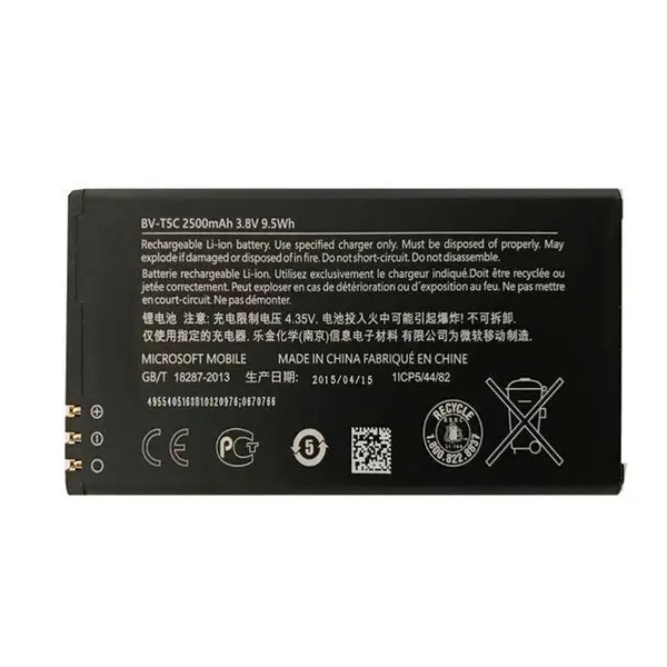 باتری مایکروسافت مدل BV-T5C مناسب برای مایکروسافت لومیا 640 Microsoft BV-T5C Battery For Lumia 640 - 5