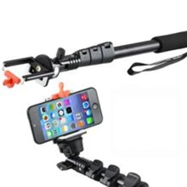 پایه مونوپاد یانتنگ C188 همراه با ریموت بلوتوث TY-101 Yunteng C188 Monopod with Bluetooth Remote Shutter - 2