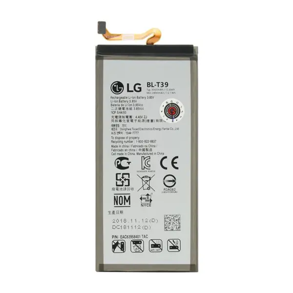 باتری موبایل ال جی G7 ThinQ باکدفنی BL-T39 - 3