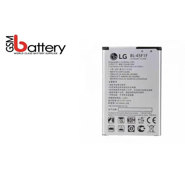 باتری گوشی ال جی K4 2017 مدل BL-45F1F LG K4 2017 BL-45F1F Battery - 2