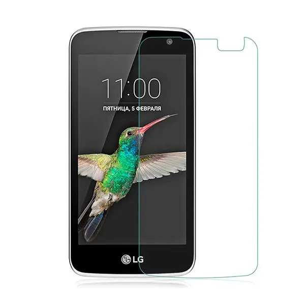 محافظ صفحه نمایش شیشه ای آر جی مناسب برای گوشی موبایل ال جی K4 RG Glass Screen Protector For LG K4 - 4