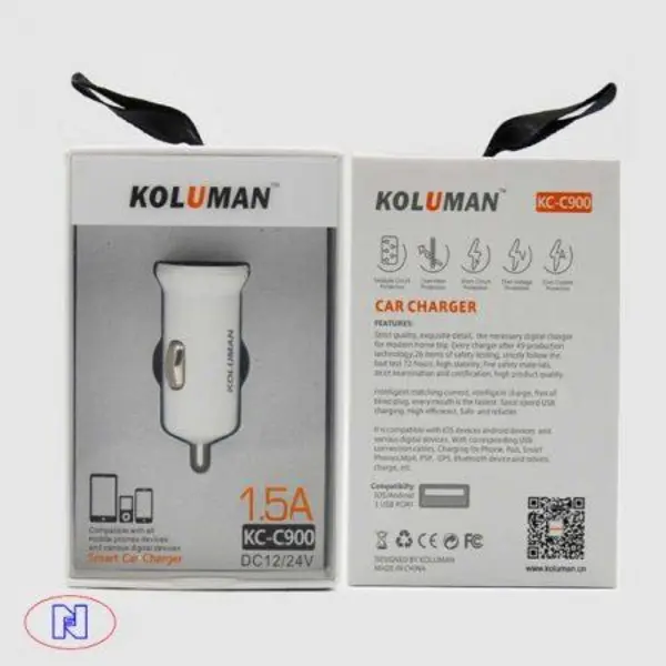 شارژر فندکی کلومن مدل KC-C900 - 4