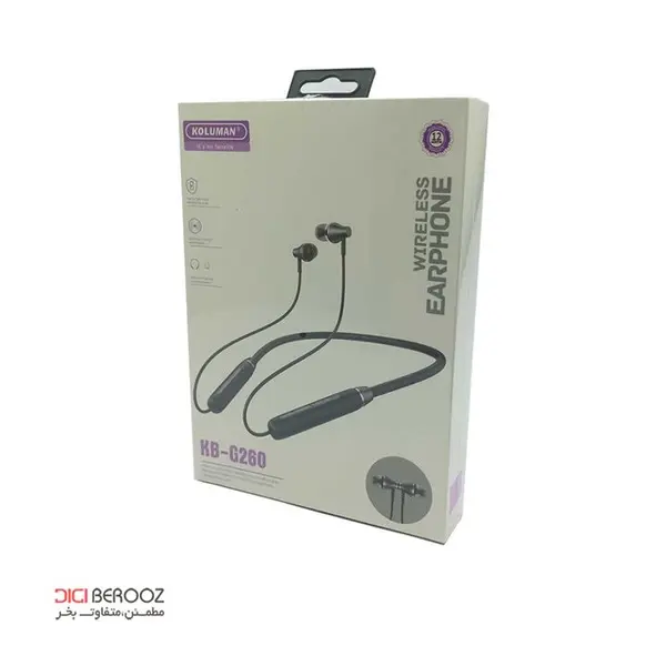 هندزفری بلوتوث گردنی KOLUMAN KB-G260 - 2