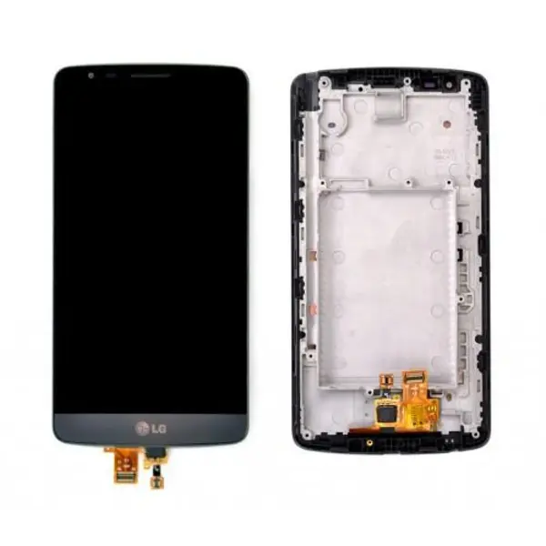 تاچ و ال سی دی LG G3 D855 Generic Full Lcd Screen Display Touch Digitizer Glass w/ Frame Panel Compatible For LG G3 D850 D851 D855 VS985 LS990 Black - 3
