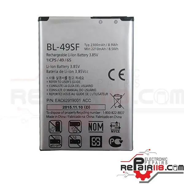باتری الجی LG G4 Mini - G4 Beat - BL-49SF LG G4C- G4 mini G4 Beat BL-49SF - 3