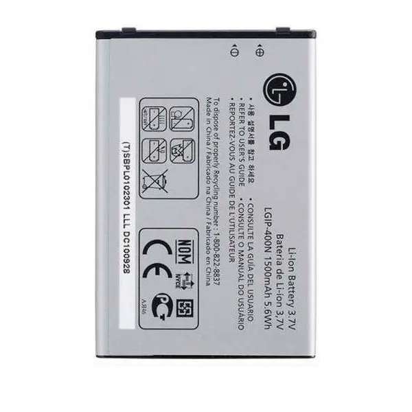 باتری موبایل ال جی مدل LGIP-400N با ظرفیت 1500 میلی آمپر مناسب برای گوشی موبایل LG Optimus S - 2