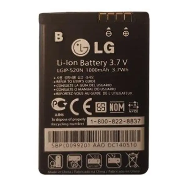 باتری گوشی موبایل ال جی مدل LGIP 520N - 2