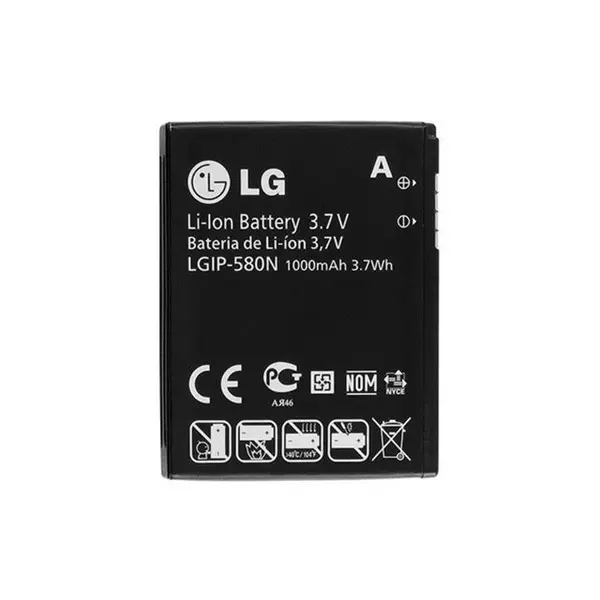 باتری ال جی LGIP-580N ظرفیت 1000 میلی آمپر ساعت LGIP-580N battery - 5