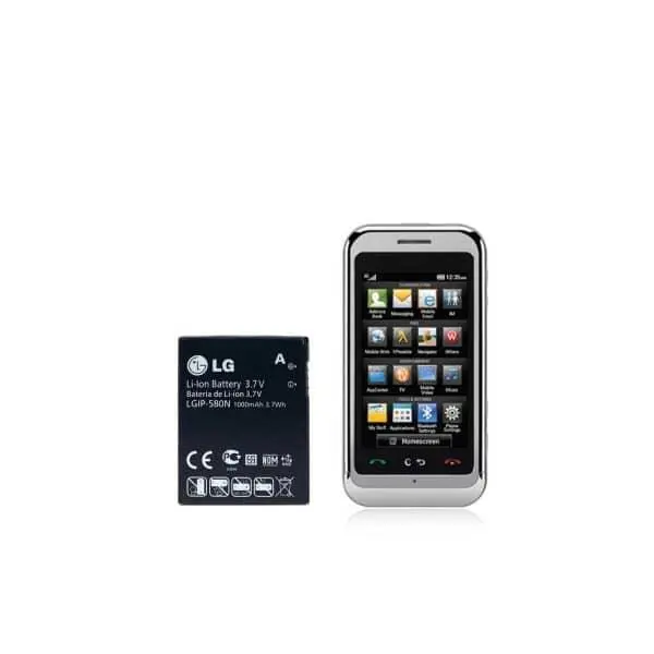 باتری ال جی LGIP-580N ظرفیت 1000 میلی آمپر ساعت LGIP-580N battery - 4