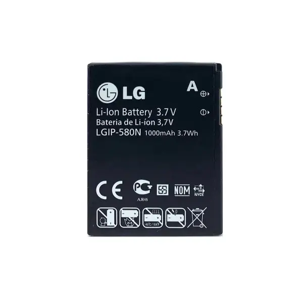 باتری ال جی LGIP-580N ظرفیت 1000 میلی آمپر ساعت LGIP-580N battery - 2