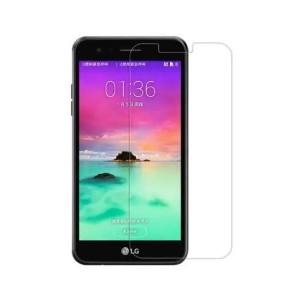 محافظ صفحه نمایش شیشه ای مناسب برای گوشی ال جی LG K10 2017 GLASS K10 2017 BLACK - 5