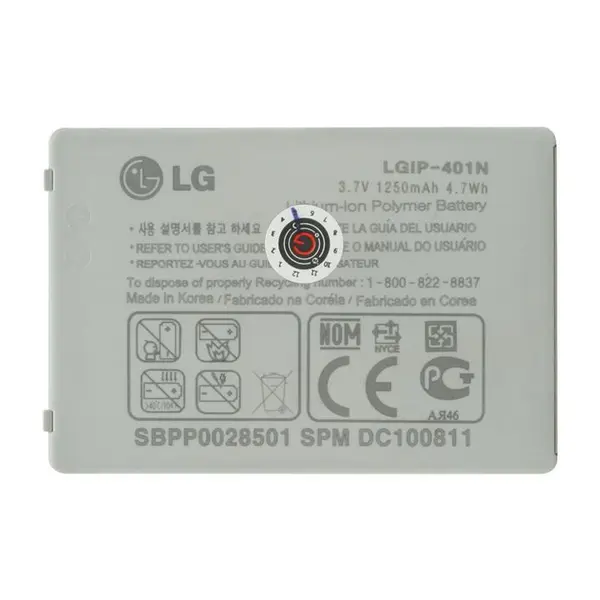 باطری گوشی LG مدل LGIP-401N LG LGIP-401N battery - 2