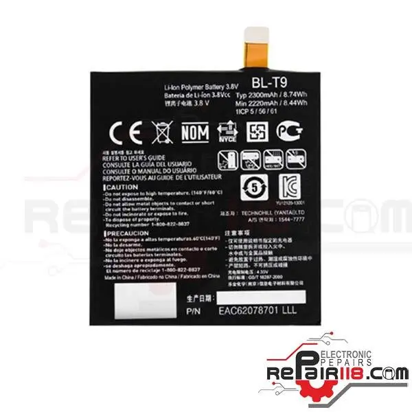 باطری گوشی LG X SCREEN مدل BL-T9 BATTERY BL T9 X SCREEN NEXUS 5 LG - 5