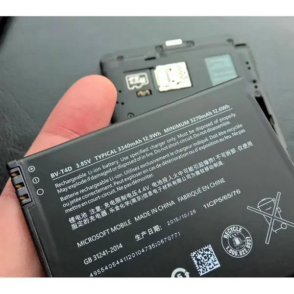باتری گوشی مایکروسافت مدل Lumia 950 Microsoft Lumia 950 Mobile Phone Battery - 3