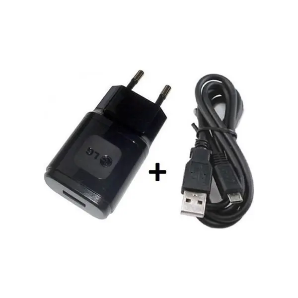 شارژر دیواری ال جی مدل MCS-04BR همراه با کابل LG MCS-04BR Wall Charger With Cable - 4