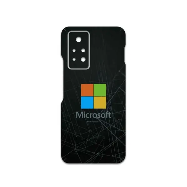 برچسب پوششی ماهوت مدل Microsoft-Logo مناسب برای گوشی موبایل اینفینیکس Note 11 Pro MAHOOT Microsoft-Logo Cover Sticker for Infinix Note 11 Pro