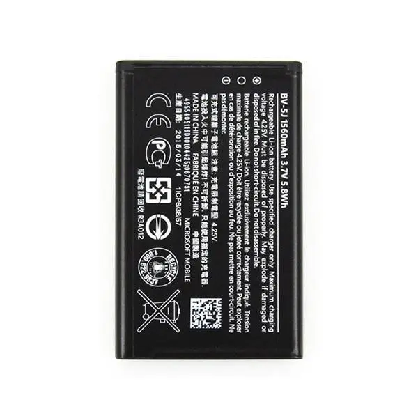 باتری مایکروسافت لومیا Microsoft Lumia 435 Dual SIM مدل BV-5J Microsoft Microsoft Lumia 435 Mobile Battery / BV-5J - 5