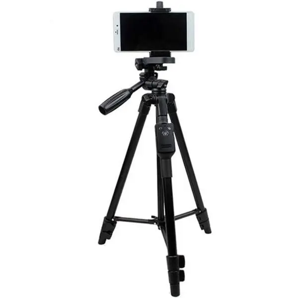 سه پایه نگهدارنده گوشی یانتنگ مدل VCT-5208 به همراه ریموت کنترل Yunteng VCT-5208 Tripod