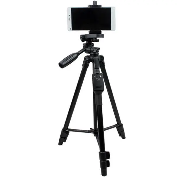 سه پایه نگهدارنده گوشی یانتنگ مدل VCT-5208 به همراه ریموت کنترل Yunteng VCT-5208 Tripod