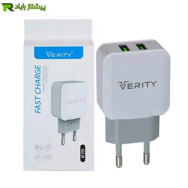 شارژر Verity AP2115 + کابل میکرو یو اس بی Verity AP2115 charger - 3