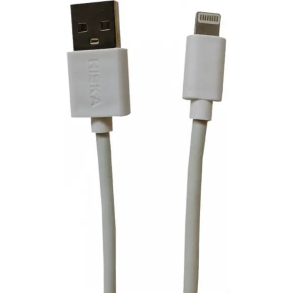 کابل شارژ 1 متری USB به LIGHTNING مدل BY-1 هیسکا - 2