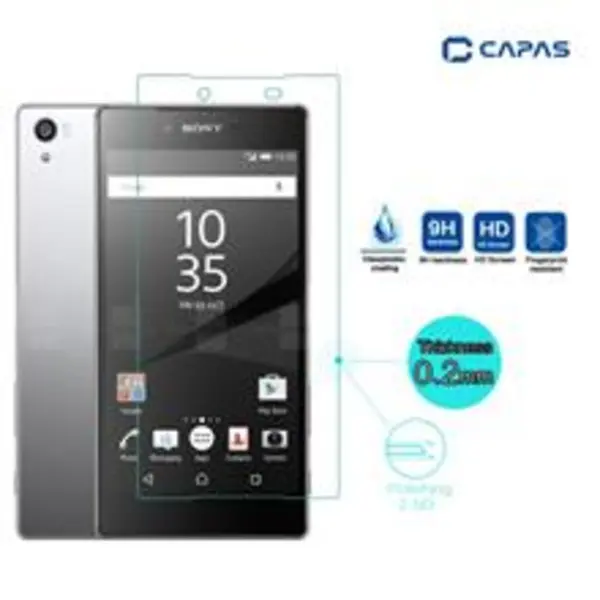 محافظ صفحه نمایش شیشه ای سونی اکسپریا زد 5 پریمیوم Sony Xperia Z5 Premium Glass Screen Protector - 5