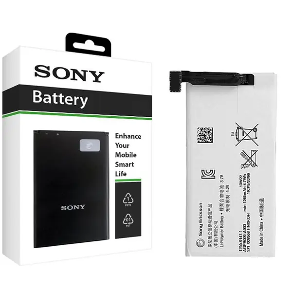 باتری موبایل سونی مدل AGPB009-A003 با ظرفیت 1265mAh مناسب برای گوشی موبایل سونی Xperia Go Sony AGPB009-A003 1265mAh Mobile Phone Battery For Sony Xperia Go - 5