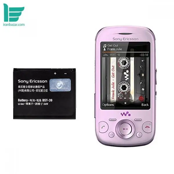باتری موبایل سونی مدل BST-39 - ظرفیت 920 میلی آمپر مناسب گوشی موبایل Sony W20 BATTERY BST39 ORG S.E - 2