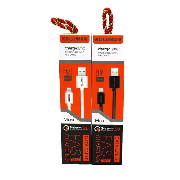 کابل شارژ کلومن تایپ C مدل Koluman KD 14 - 2